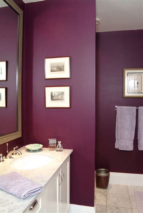 Nowadays, the purple bathroom tile is getting more and more popular. Pin by Frida Hijar on Paint Color Scheme Plum Purple from ...