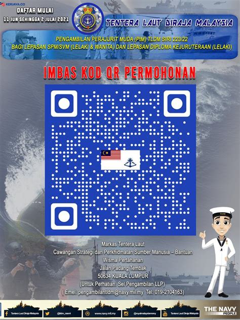 Iklan Jawatan Kosong Tentera Laut Diraja Malaysia Tldm Kerja Kosong