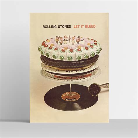 The Rolling Stones A3 Poster Let It Bleed Album Print Let It Bleed