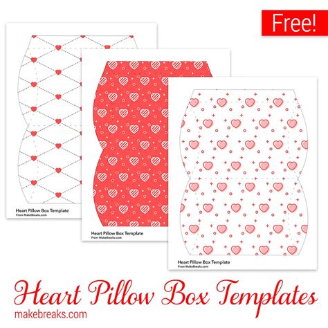 Printable Valentine Box Templates