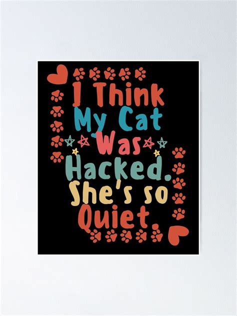 Best Cat Quotes For Every Occasionfunny Facts About Cats Poster For