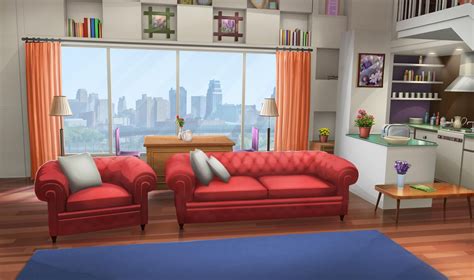 Int Fancy Apartment Living Room Day Episode Interactive Backgrounds