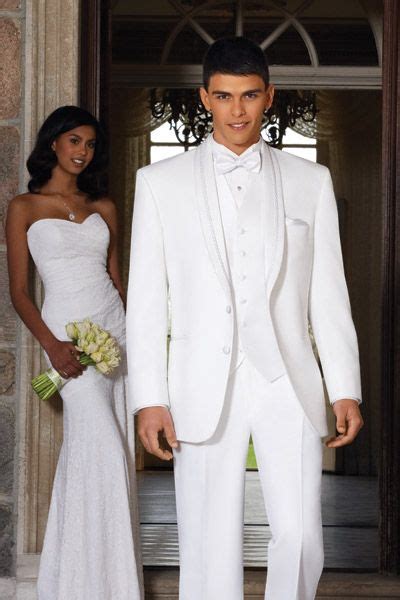 27 wedding dresses spring 2020 trendy ideas | wedding forward. After Six White El Rey tuxedo #tuxedo #wedding # ...