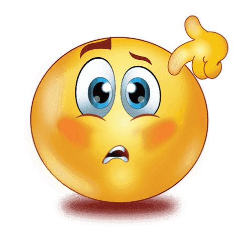 Confused Emoji Png Images Transparent Free Download Pngmart