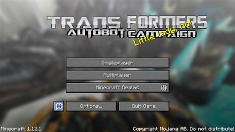 Transformers Autobot Campaign Pack V 18 Now Works With Mcpewindows