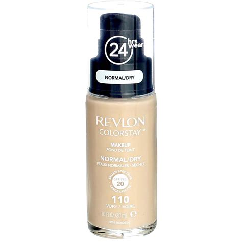 Revlon Colorstay Foundation Shade Swatches