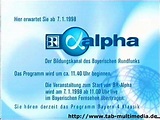 BR - alpha / Bildungsprogramm des Bayerischen Rundfunk