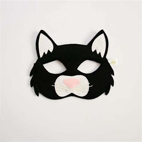 Cat Mask Cat Mask Animal Masks For Kids Felt Mask