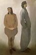Portrait of John and Celie by John Byrne Date painted: c.1985 Oil on ...