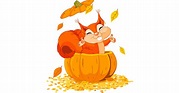 Pumpkin Squirrel | Symbols & Emoticons