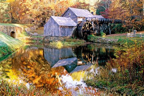 Mabry Mill In Autumn Stock Image C0016916 Science Photo Library