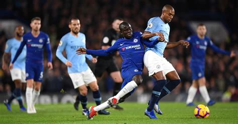 Chelsea 2 0 Man City Report Ngolo Kante And David Luiz Strike For