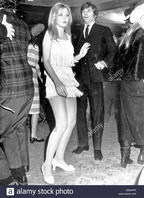 Evgenia Gl London Club About 1967 With The New Mini Skirt Fashion On