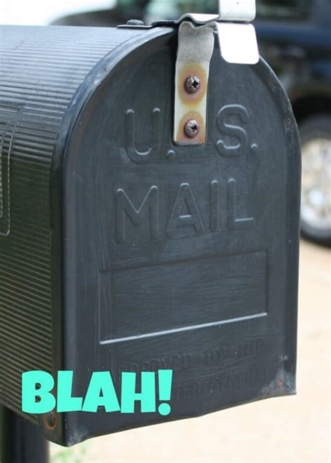 Product titlewhitehall locking wall mailbox number plaque insert. DIY Vinyl Mailbox Numbers - That's What {Che} Said...