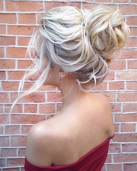 21 cute and easy messy bun hairstyles stayglam bun hairstyles messy bun hairstyles braided
