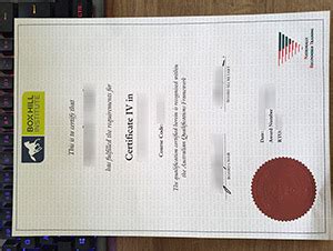 proven     box hill institute certificate fake tafe certificate