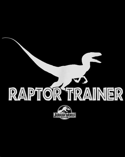 Jurassic World Raptor Trainer Silhouette Graphic Digital Art By Frank Nguyen