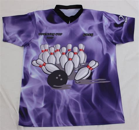 Full Dye Bowling Polo Shirts Custom Design Hoy Sports