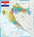 Mapas de Croacia - políticos, físicos, turisticos, para descargar e ...