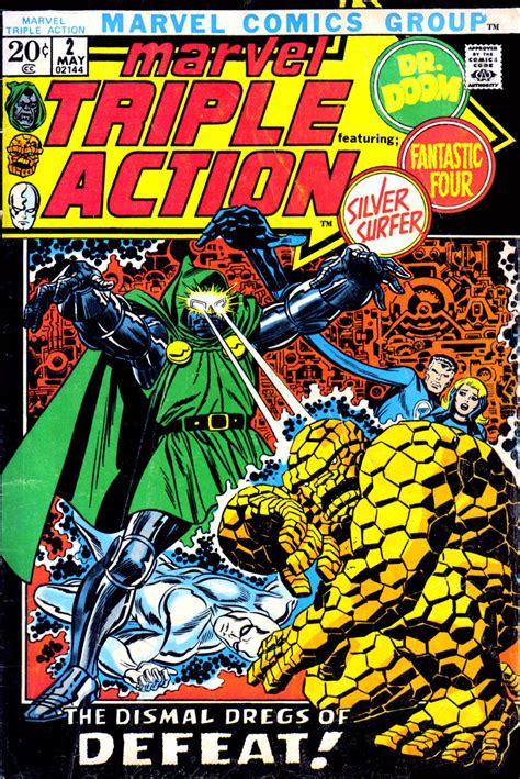 Marvel Triple Action 2 Cover By Gil Kane Marvel Comics Covers Comics Marvel