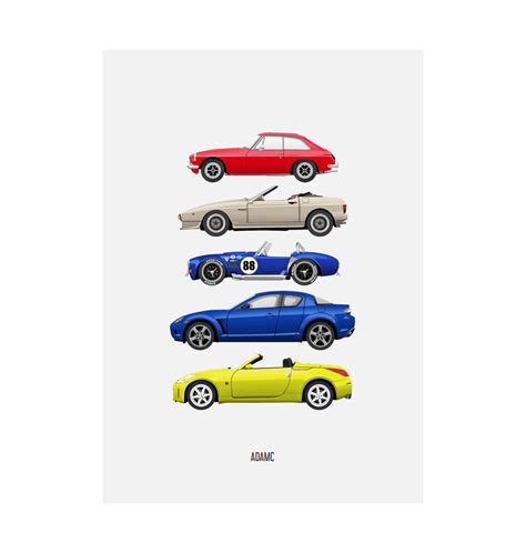 Adamc Car Collection Poster