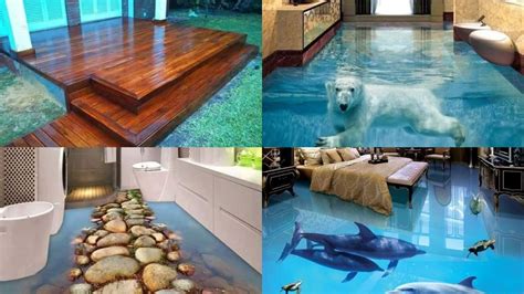 It's a good idea to match the color with that of your walls. Modern and Amazing 3D Epoxy Floor Design Ideas - Home Pictures :: Easy Tips