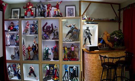 It costs a bit more than a bag and board, but prevents comic book storage don'ts. comic book statue custom built in cabinets - Google Search ...
