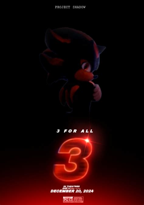 Sonic The Hedgehog 3 2024 Teaser Poster Concept By Lolthd On Deviantart