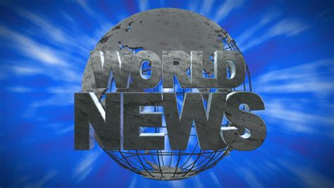 News Intro - World News Stock Footage Video (100% Royalty-free) 3210214 ...