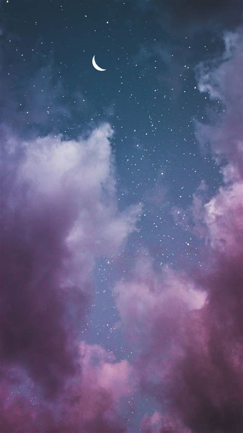 Night Sky Wallpaper Iphone Android Background