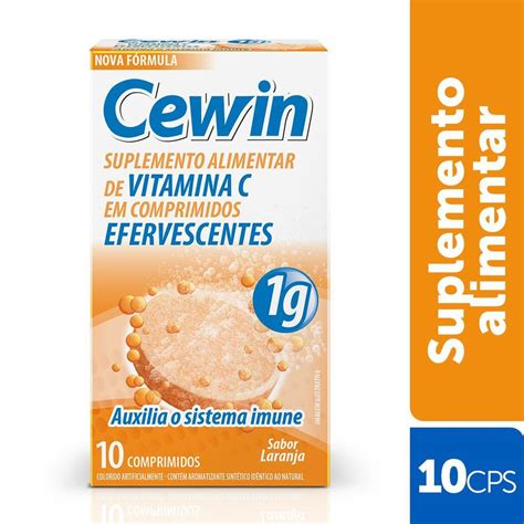 Vitamina C Efervescente Targifor Cewin G Com Comprimidos Panvel
