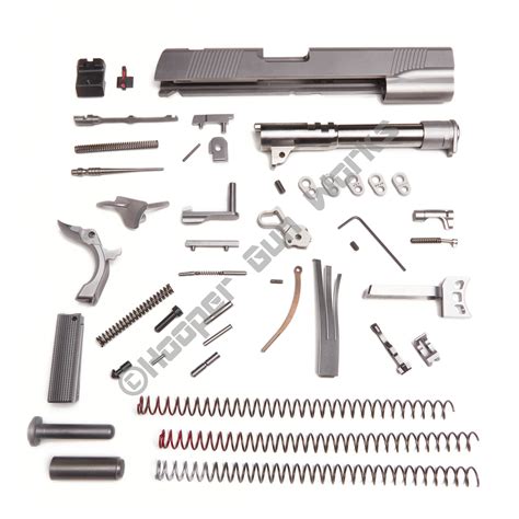 nighthawk custom 1911 full size 45 acp government parts kit hooper gun works