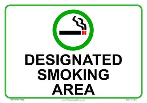 Thank You For Smokingin The Designated Smoking Areas