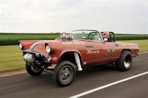 T Bird Gasser 1955 Ford Thunderbird Is Unusual—but Very Cool—starting Point For 1960’s Gasser