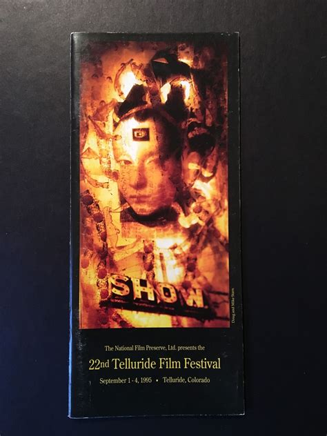 Michaels Telluride Film Blog Telluride Film Festival History Part