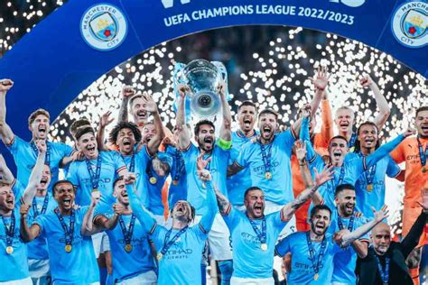 uefa champions league manchester city beat inter milan to win champions league and complete