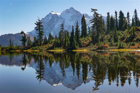 Mt Shuksan In The North Cascades National Park Oc 6000x4000 R