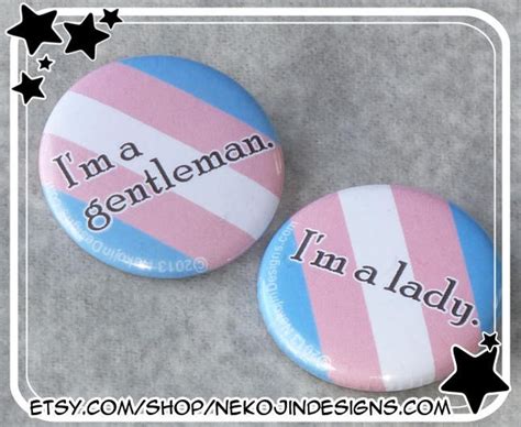 Transgender Pride Pins Trans Gender Queer Transman Etsy