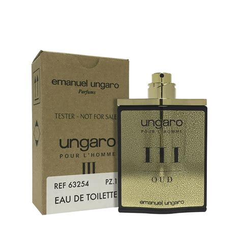 Ungaro Pour Lhomme Iii Oud Tester 100ml Edt Hombre Emanuel Cosmetic