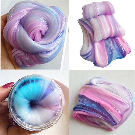 60g Dynamic Crystal Fluffy Slime Plastic Clay Light Clay Colorful