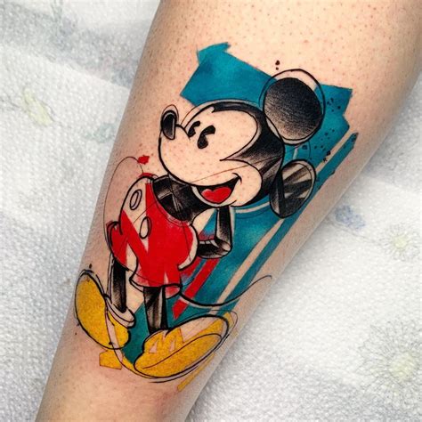 Updated 40 Iconic Mickey Mouse Tattoos November 2020