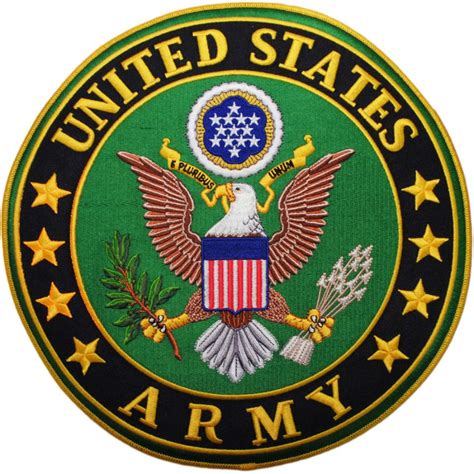 United States Army 5 Embroidered Iron On Patch At Sticker Shoppe