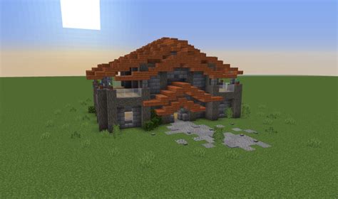 Acacia Themed House Minecraft Map