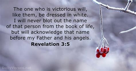 Revelation 35 Bible Verse