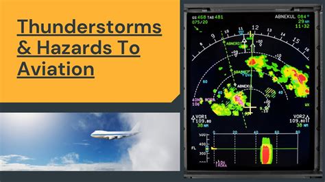 Thunderstorms And Hazards To Aviation Youtube