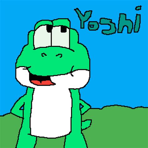 Semi Pixel Yoshi Front View By Joeyhensonstudios On Deviantart