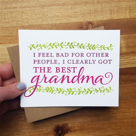 Funny Mothers Day Cards For Grandma Mothers Card Funny Happy Sarcastic