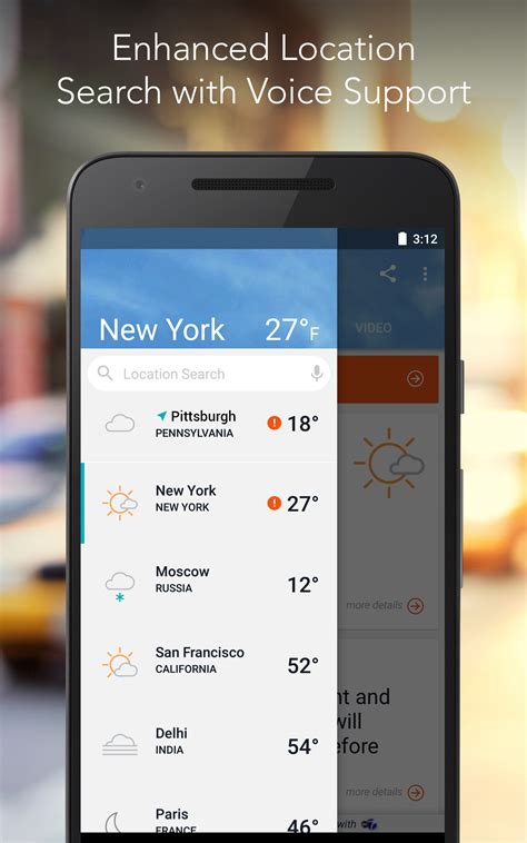 AccuWeather with Superior Accuracy™:Amazon.com:Appstore for Android