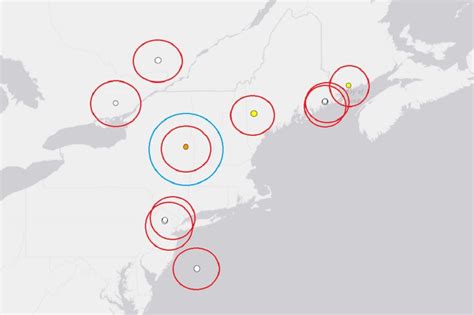 Earthquake Rattles New York 12th Earthquake In The Northeast Over Last
