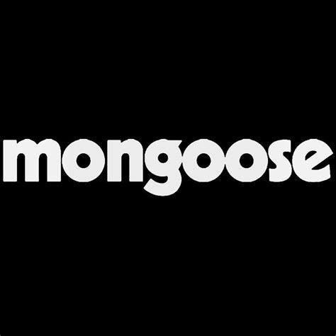 Mongoose Bike Logo Vinyl Decal Sticker